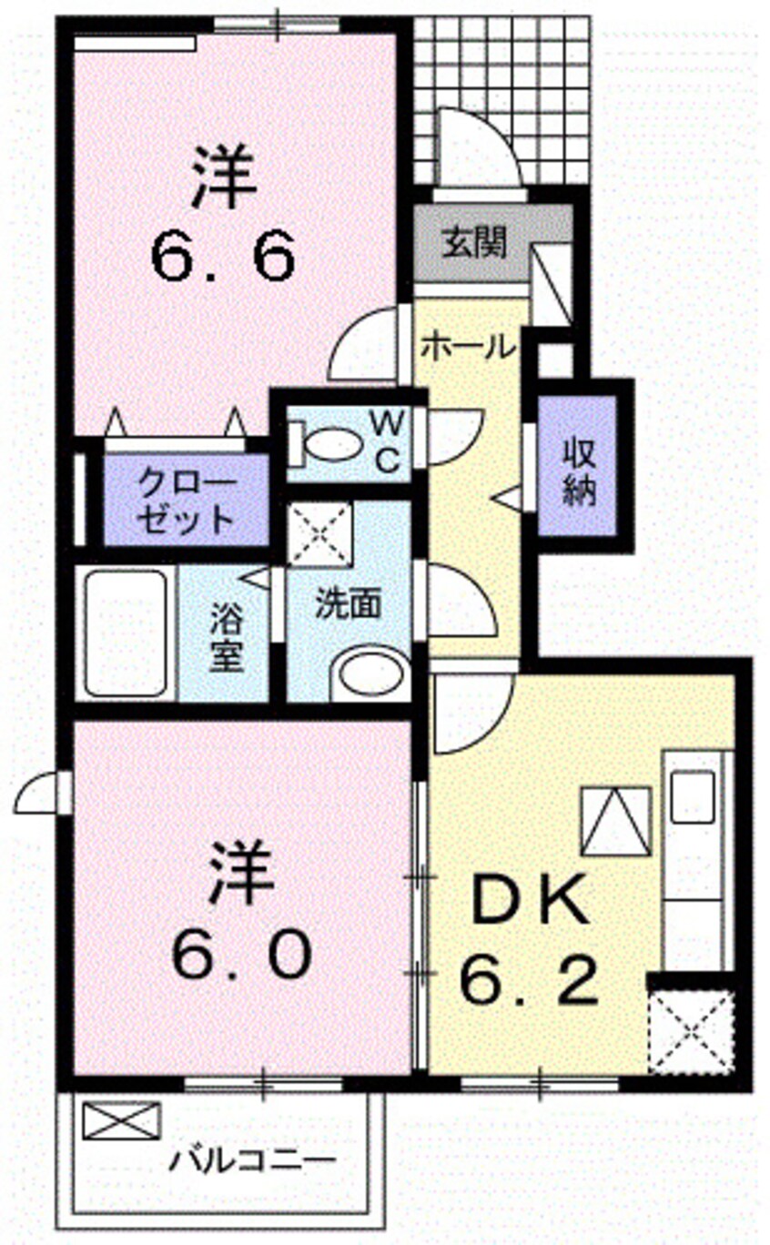 間取図 グラース　ヴィラ　Ⅰ