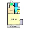 セントファーム Ⅱ 1DKの間取り