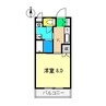フォレスト21 1Kの間取り