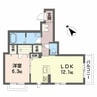 ベレオ カリマッタ 1LDKの間取り