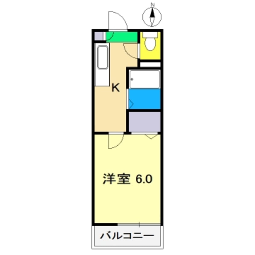 間取図 ディアス物部