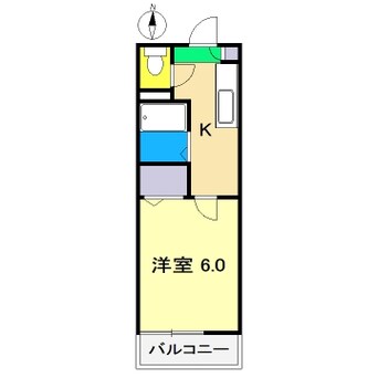 間取図 ディアス物部