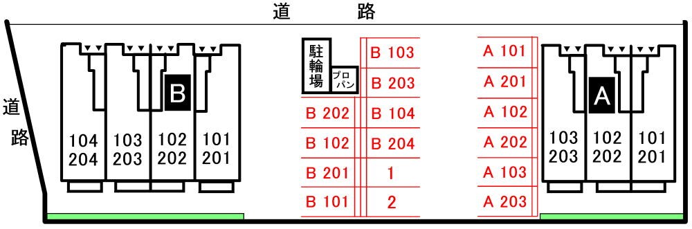 駐車場 シングル　コータ・コートＢ