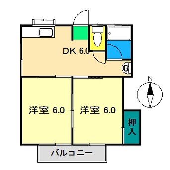 間取図 門田マンション