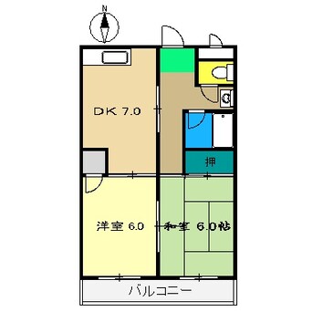 間取図 サンルージュ