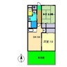 ライフ21 2DKの間取り