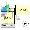 宮本ハイツの間取図