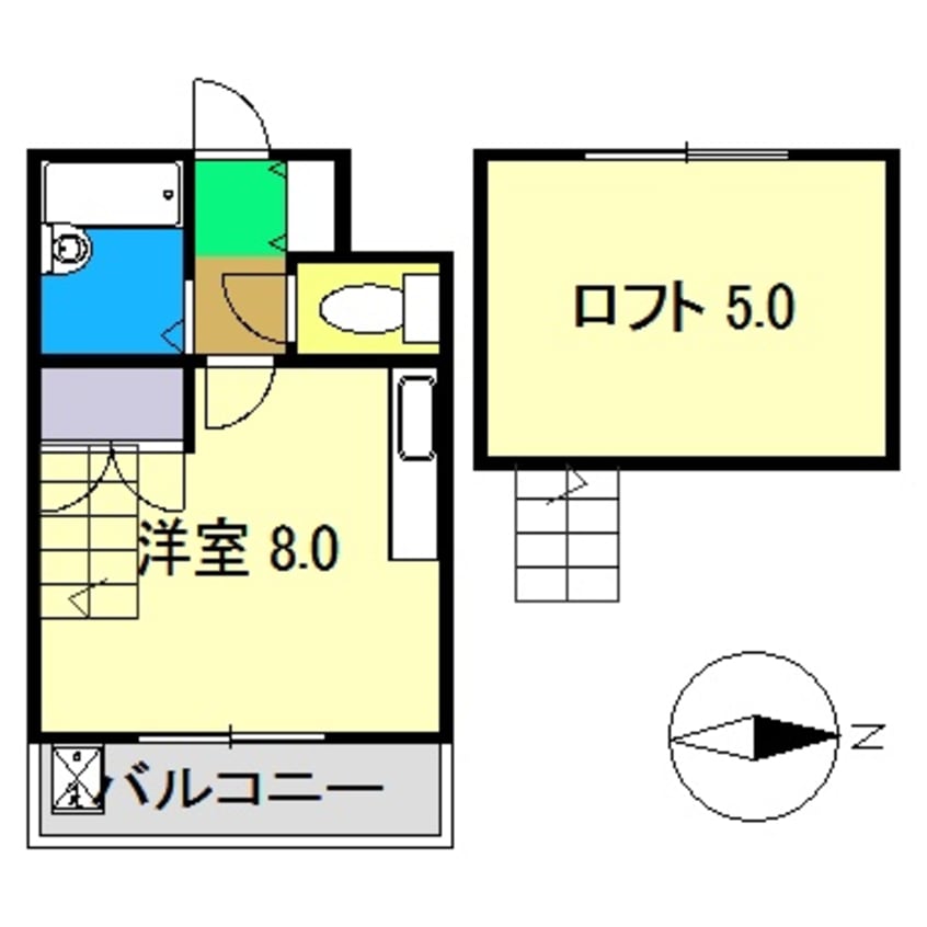 間取図 宮本ハイツ
