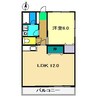 フローラル赤堤(南国) 1LDKの間取り