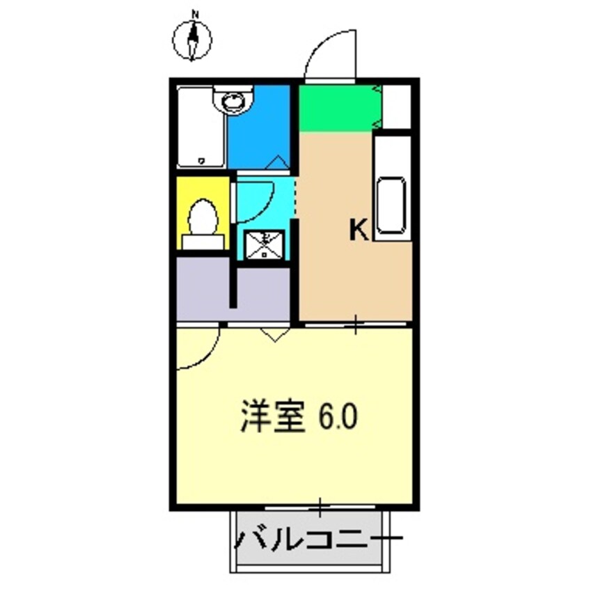 間取図 フォレストハウス Ⅰ