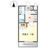 フローラル・アベニュー参番館 1Kの間取り