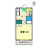 MNハイツ 1Kの間取り