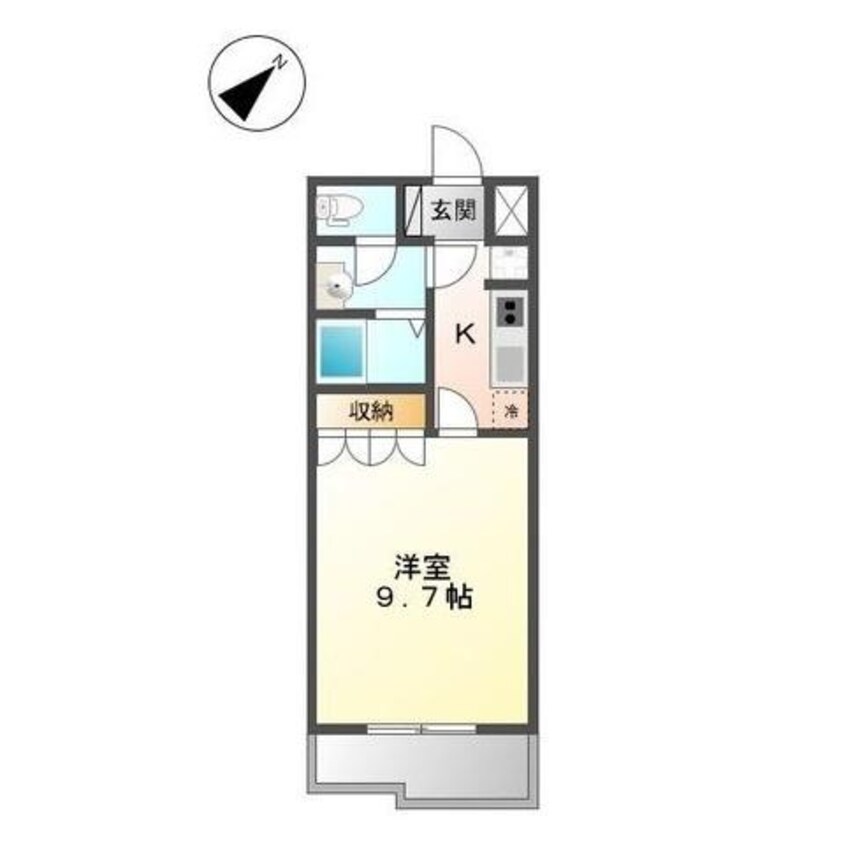 間取図 シティルミナスⅦ