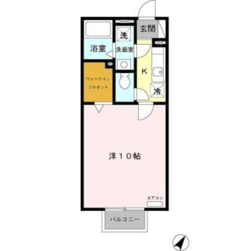 間取図 ESTRONDE(ｴｽﾄ･ﾛﾝﾄﾞ)