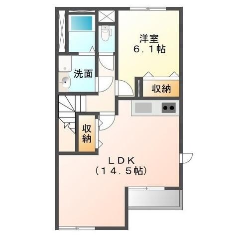 間取り図 クイーン　アーク