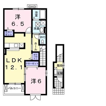 間取図 サングレイスⅠ