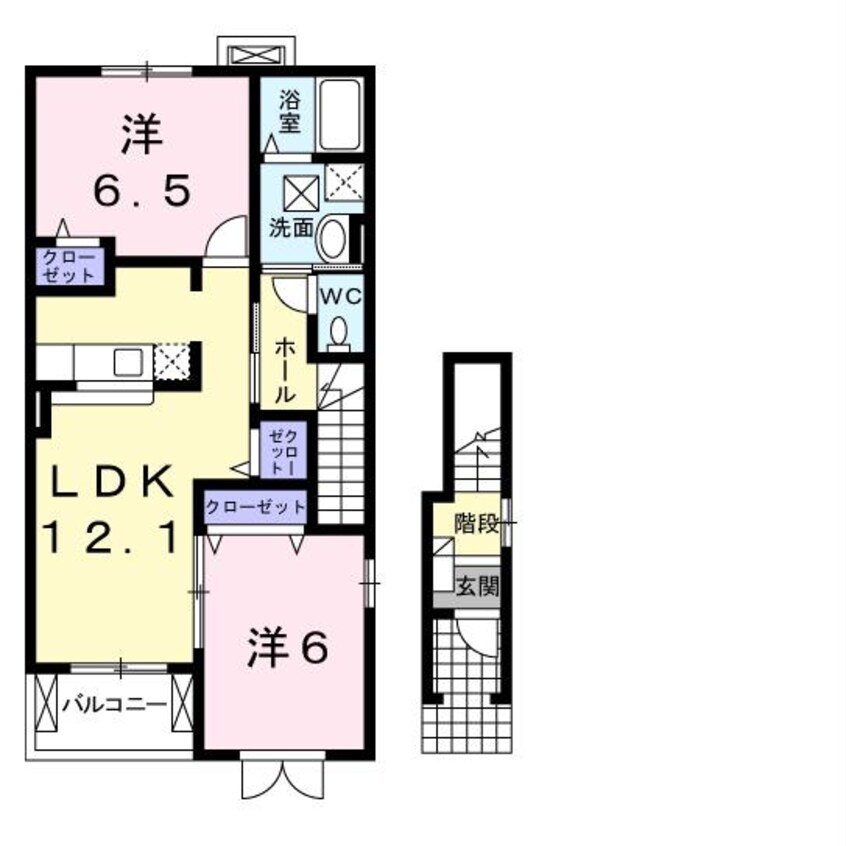 間取図 サングレイスⅠ