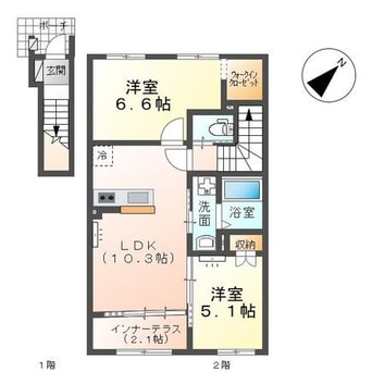 間取図 ヴェール