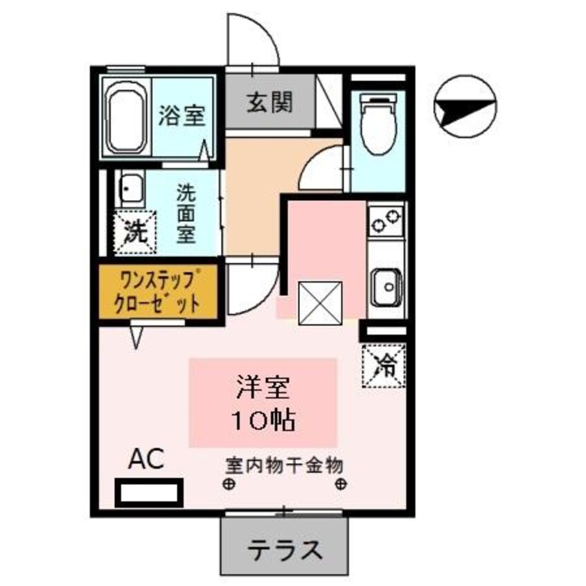 間取図 ジュネス清水