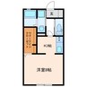 丸萬三番館 1Kの間取り