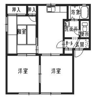 間取図 レガートⅡ　C