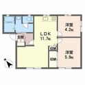 フレグランスアガの間取図