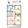 カサミラドールグランデ 2LDKの間取り