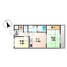 HIJIRIマンション 2DKの間取り