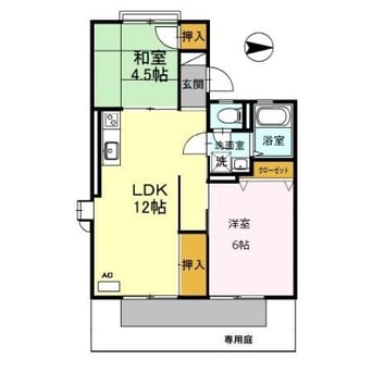 間取図 エルハイツイイダ