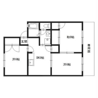 間取図 サニーコーポラス