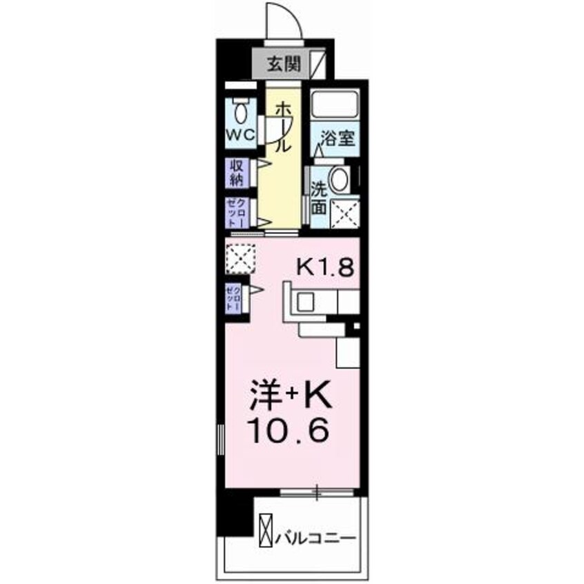 間取図 ポーシェガーデン３