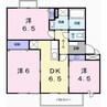 ベネッセ1071　B 3DKの間取り