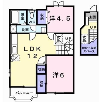 間取図 モアークレストⅢ