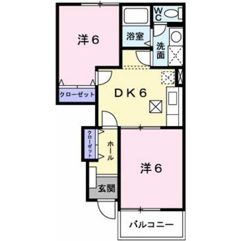 間取図 １＆3アベニューC