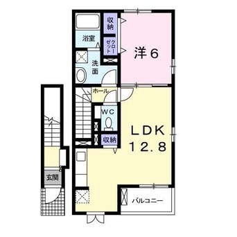 間取図 エスポワールⅢ