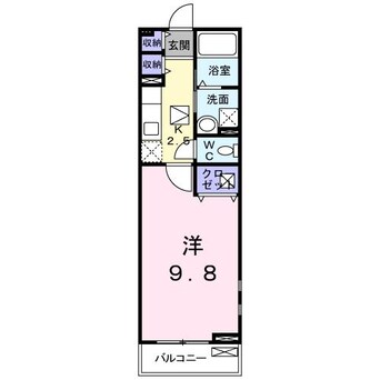 間取図 プラシード三宅