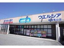 ウエルシア姫路亀山店(ドラッグストア)まで870m プラシード三宅