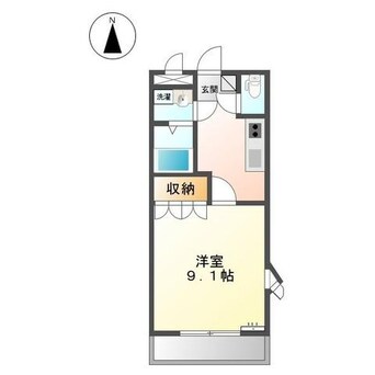 間取図 アビタシオン朝日