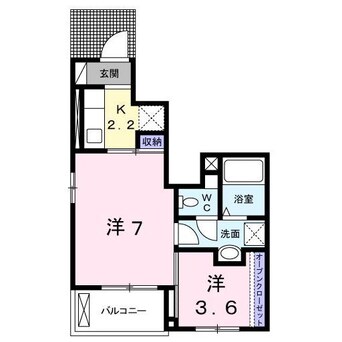 間取図 サン・クレール