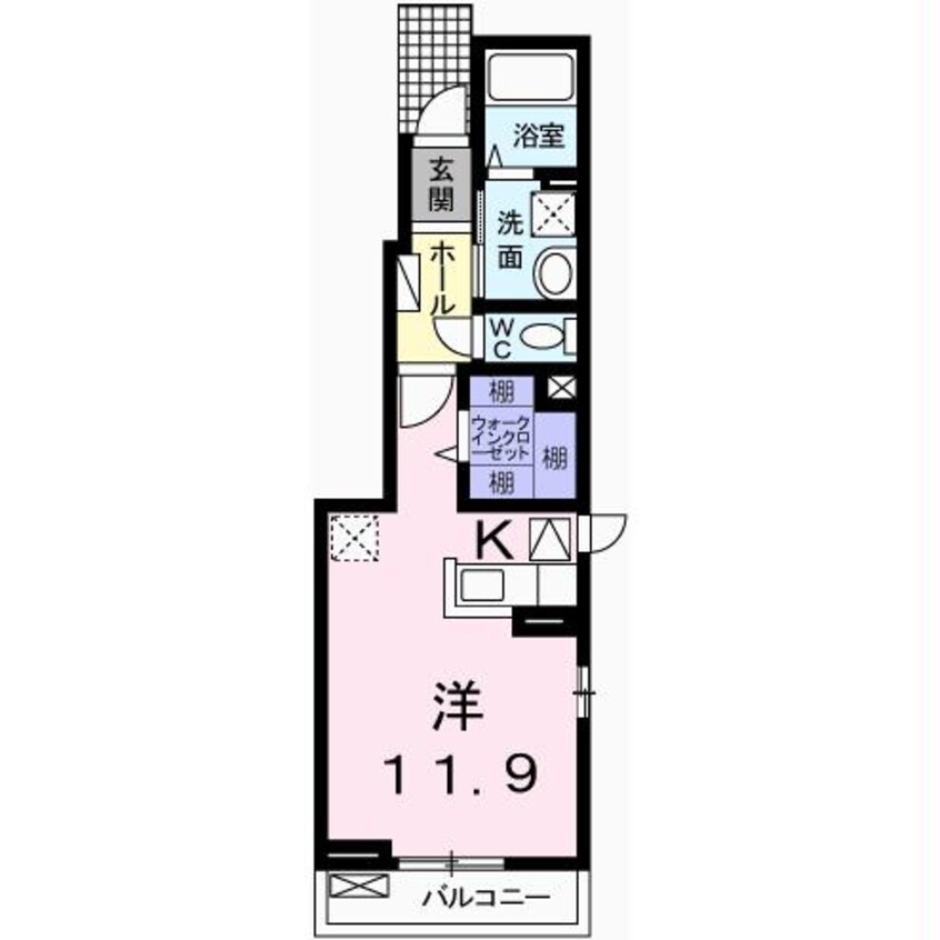間取図 エクセラン則直Ⅳ