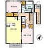 コンフォートM 2LDKの間取り