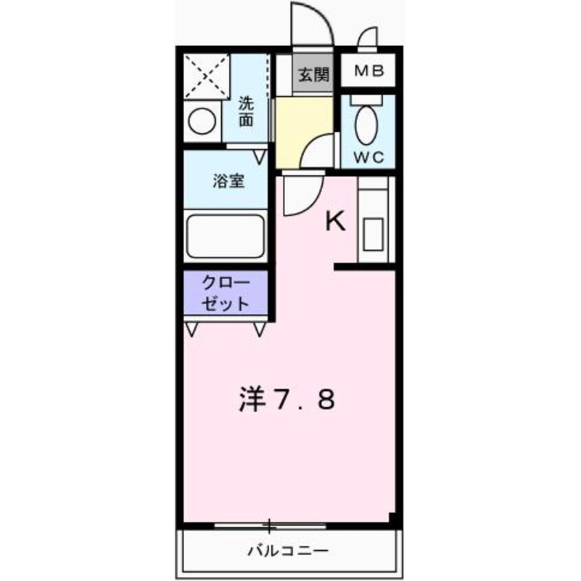 間取図 プレッソ新在家