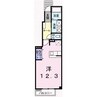 サンセール 1Rの間取り