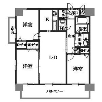 間取図 マノワール