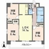マノワール 3LDKの間取り