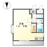 エクセルコート 1Rの間取り