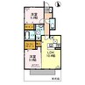 アリエッタ 2LDKの間取り