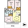 リヴェールコート 3LDKの間取り