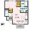 アバンセグリーンⅡ 1Rの間取り