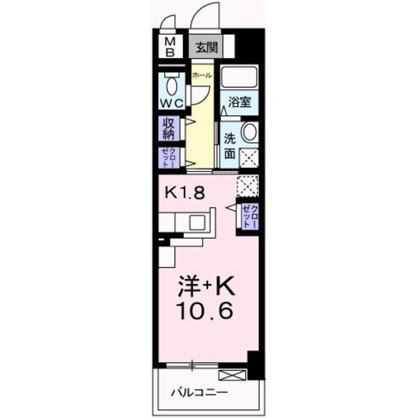 間取図 カーサ　イーグレット